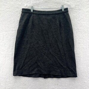 Ann Taylor Loft Skirt‎ Womens 10 Gray 29x21 Business A-Line Professional Suit